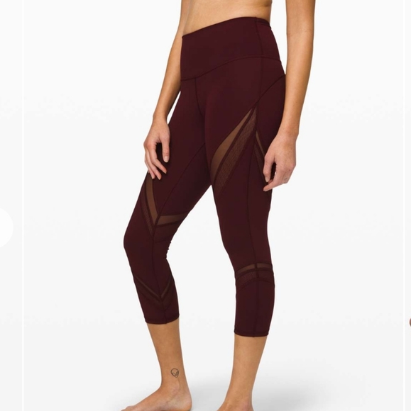 Lululemon Wunder Under Crop High Rise Leggings - Picture 2 of 10